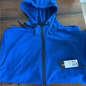 True Born Blue Zip-Up Hoodie